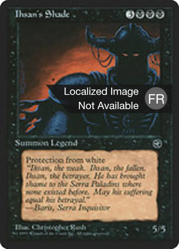 L'ombre d'Ihssân — Homelands — Magic: The Gathering