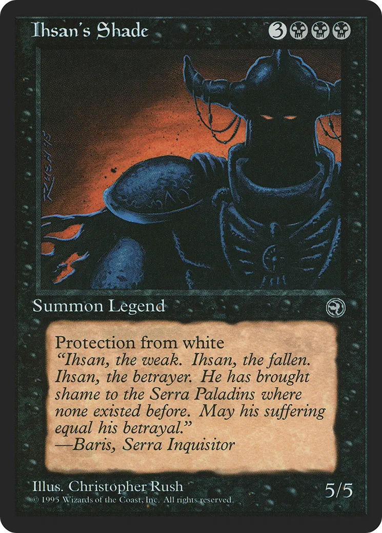 Ihsan's Shade — Homelands — Magic: The Gathering