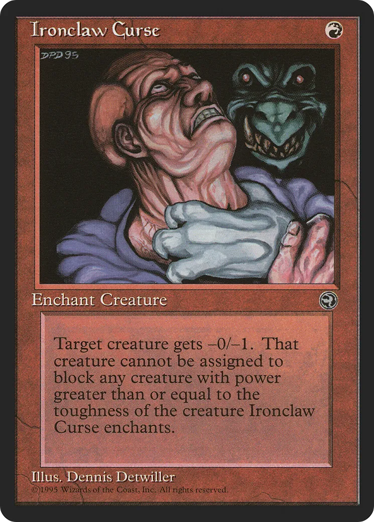 Ironclaw Curse — Homelands — Magic: The Gathering