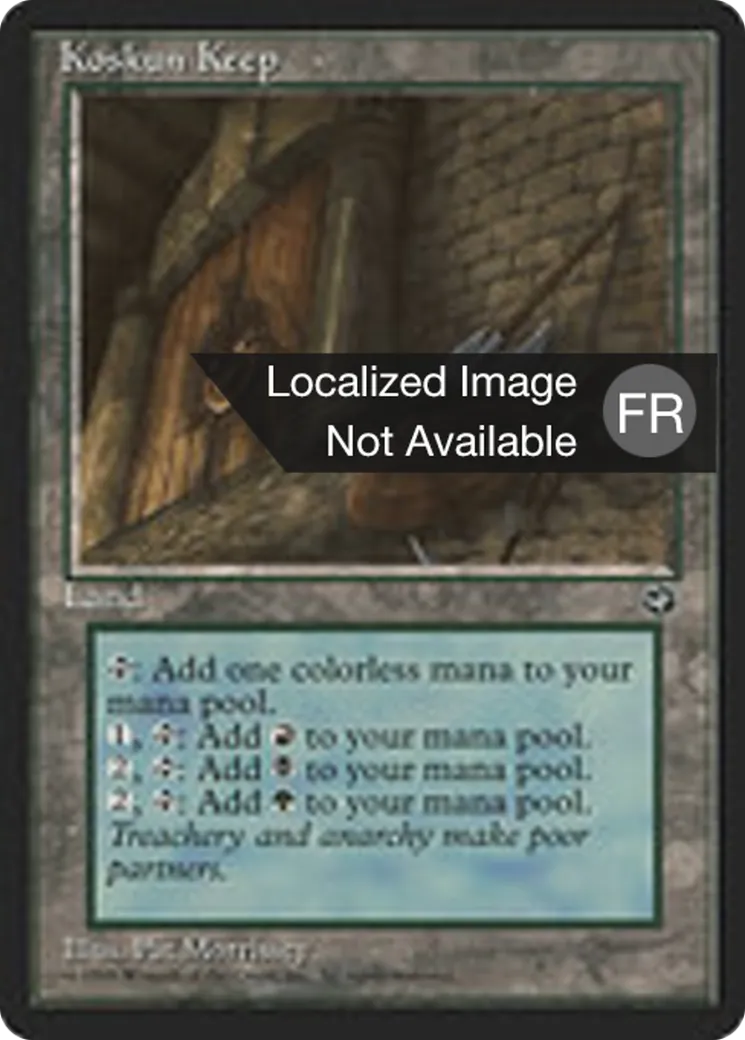 Fort Koskhun — Homelands — Magic: The Gathering