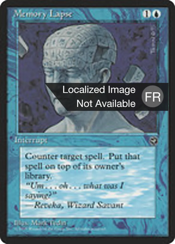 Trou de mémoire — Homelands — Magic: The Gathering