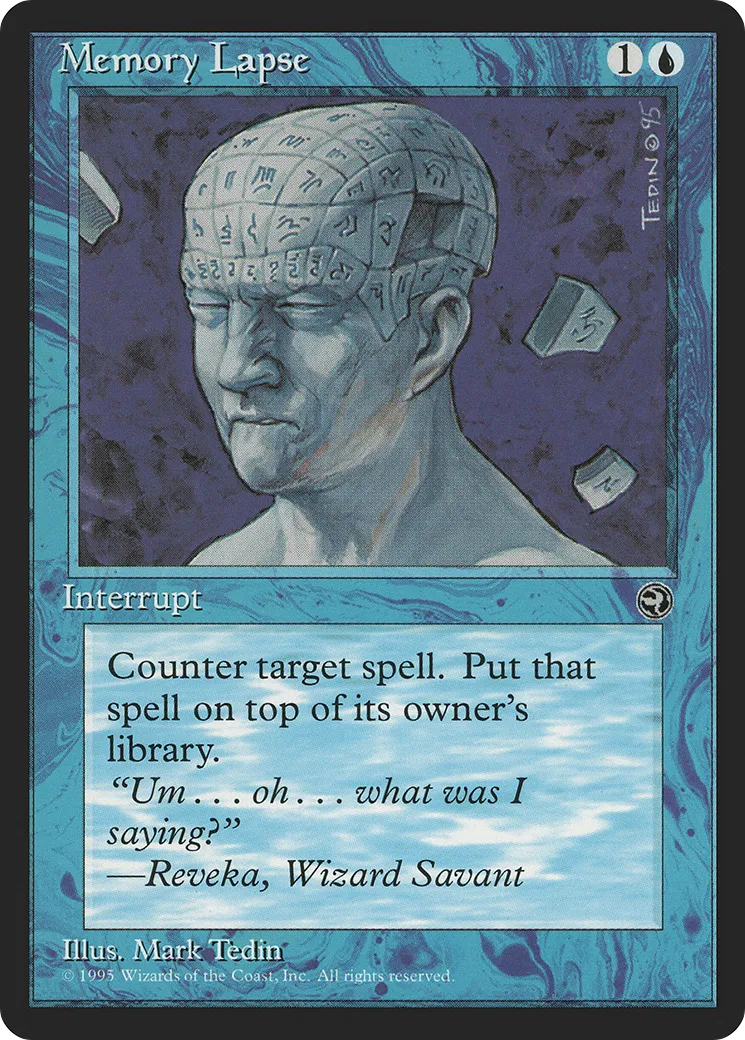 Trou de mémoire — Homelands — Magic: The Gathering