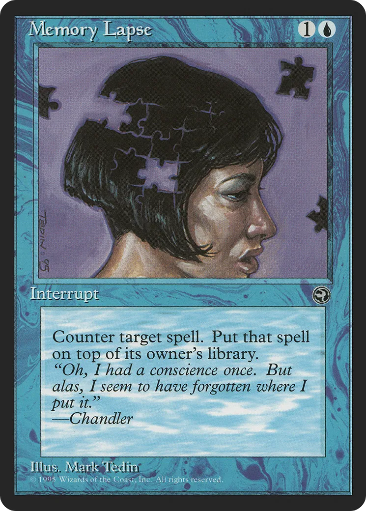 Trou de mémoire — Homelands — Magic: The Gathering