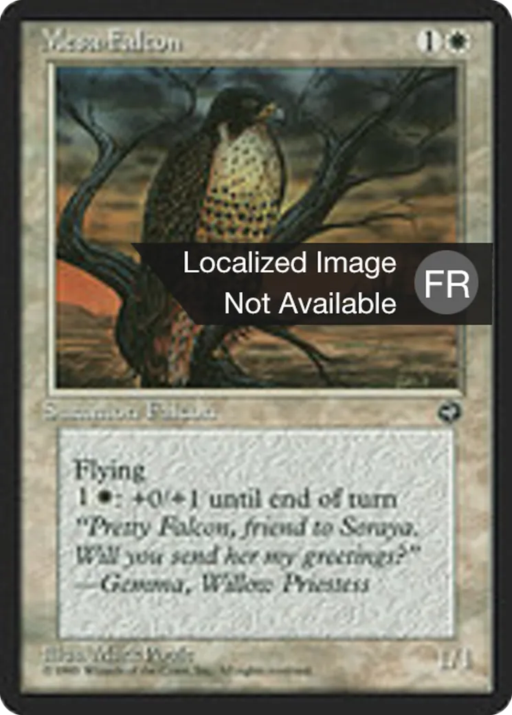 Faucon de Mesa — Homelands — Magic: The Gathering