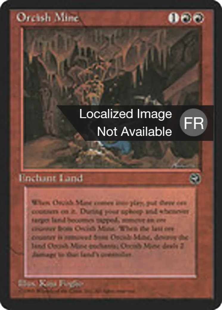 Mine orque — Homelands — Magic: The Gathering