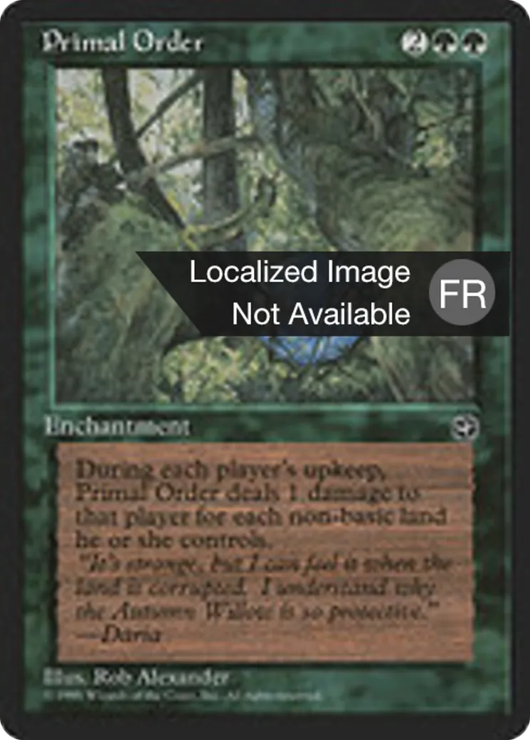 Ordre primordial — Homelands — Magic: The Gathering