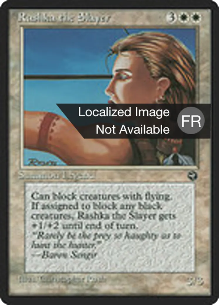 Rashka la tueuse — Homelands — Magic: The Gathering