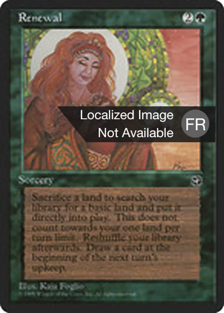 Renouvellement — Homelands — Magic: The Gathering