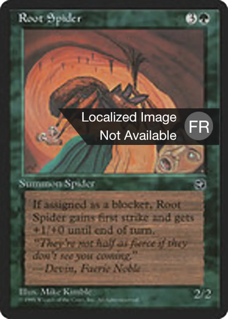 Araignée des souches — Homelands — Magic: The Gathering