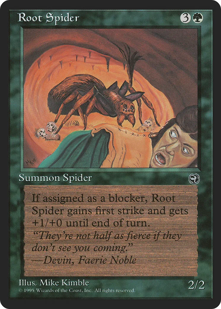Araignée des souches — Homelands — Magic: The Gathering