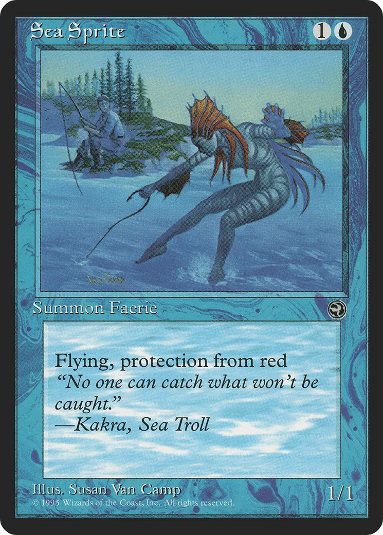 Sea Sprite — Homelands — Magic: The Gathering
