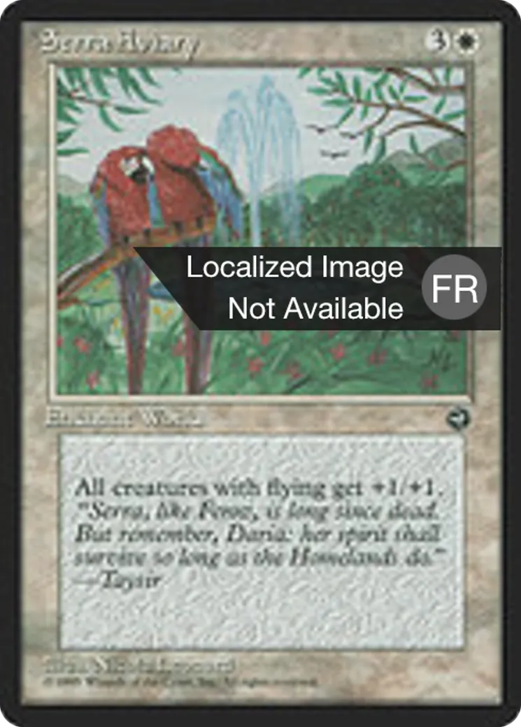 La volière serraïte — Homelands — Magic: The Gathering