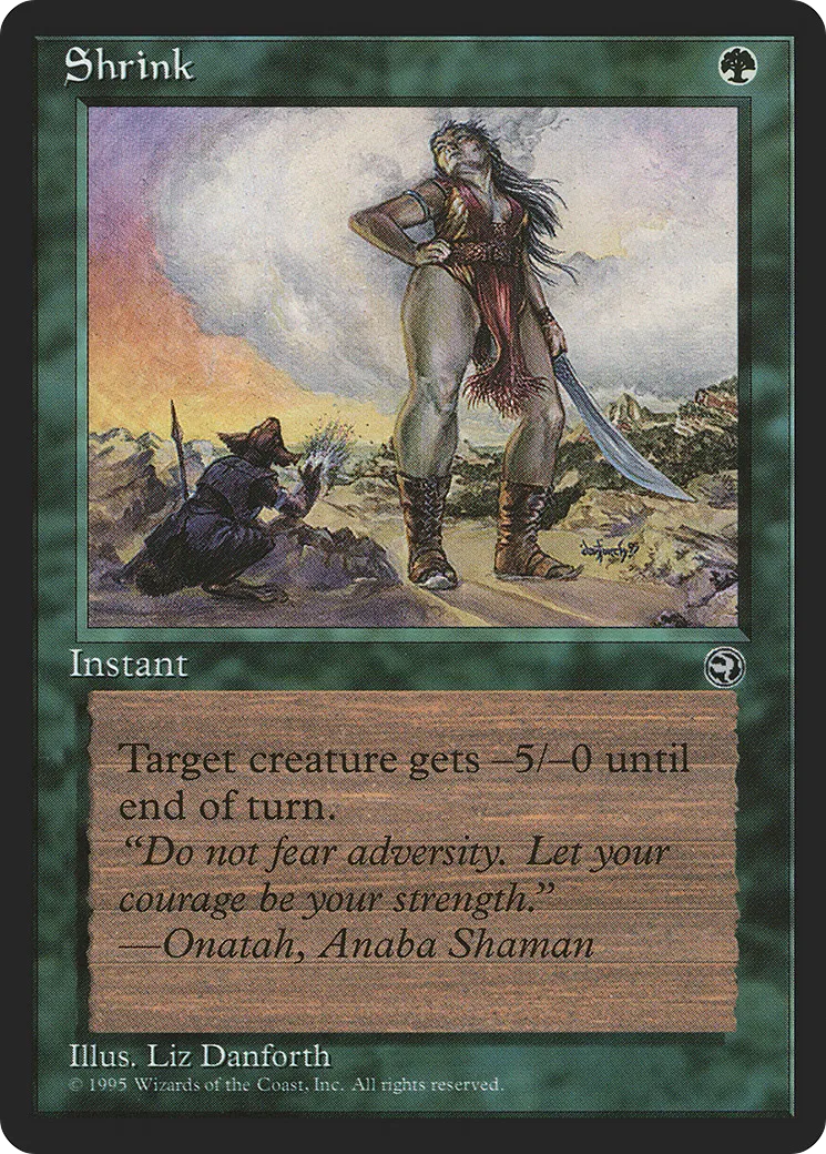 Shrink — Homelands — Magic: The Gathering