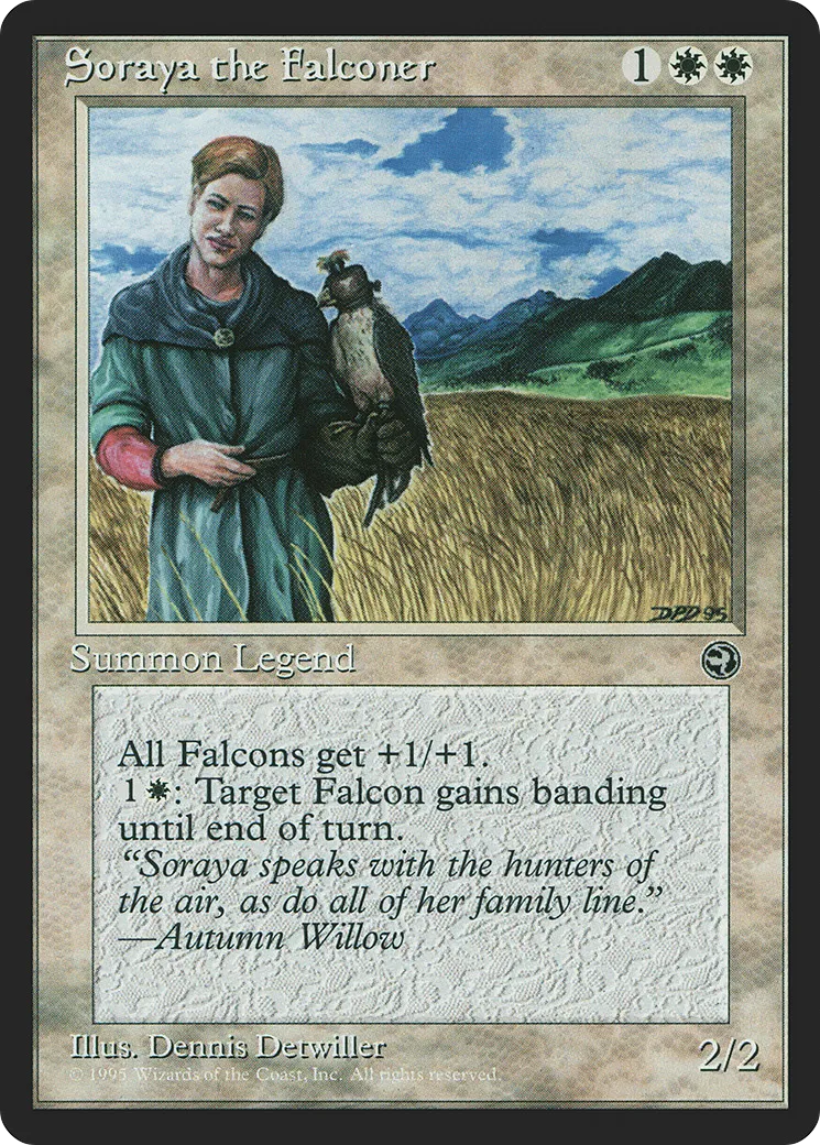 Soraya des faucons — Homelands — Magic: The Gathering