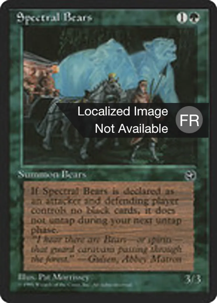 Ours spectraux — Homelands — Magic: The Gathering