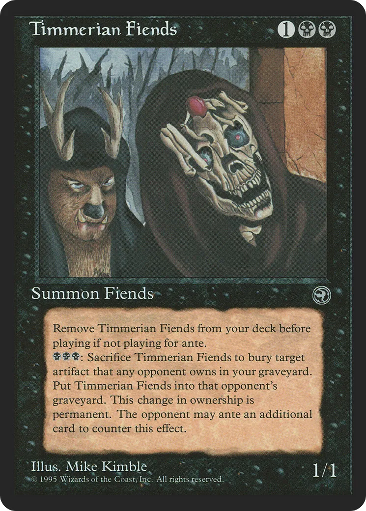 Timmerian Fiends — Homelands — Magic: The Gathering