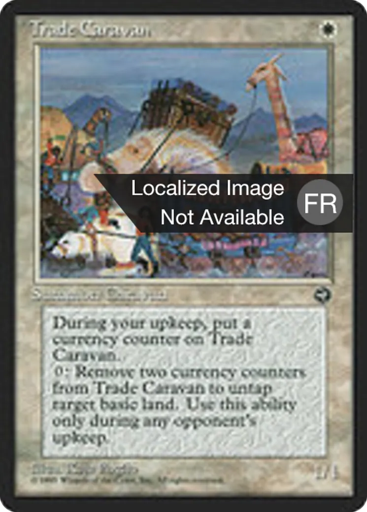Caravane marchande — Homelands — Magic: The Gathering