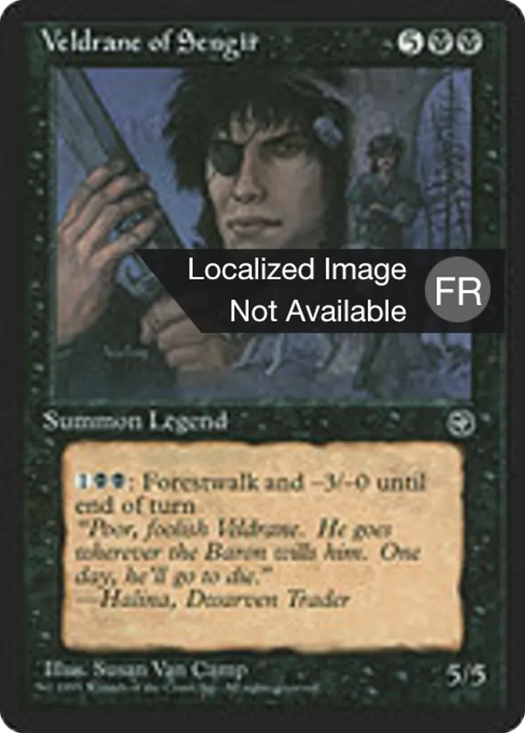 Veldrane le Sengien — Homelands — Magic: The Gathering