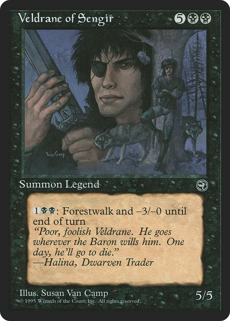 Veldrane of Sengir — Homelands — Magic: The Gathering