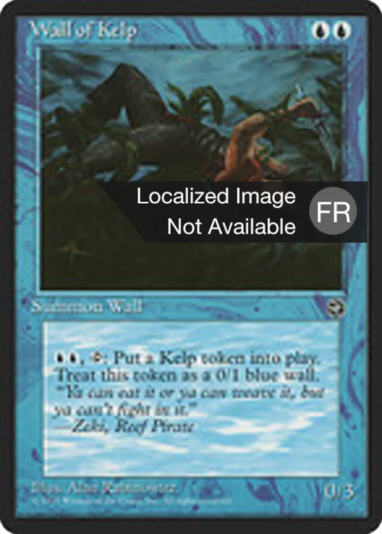 Mur de varech — Homelands — Magic: The Gathering