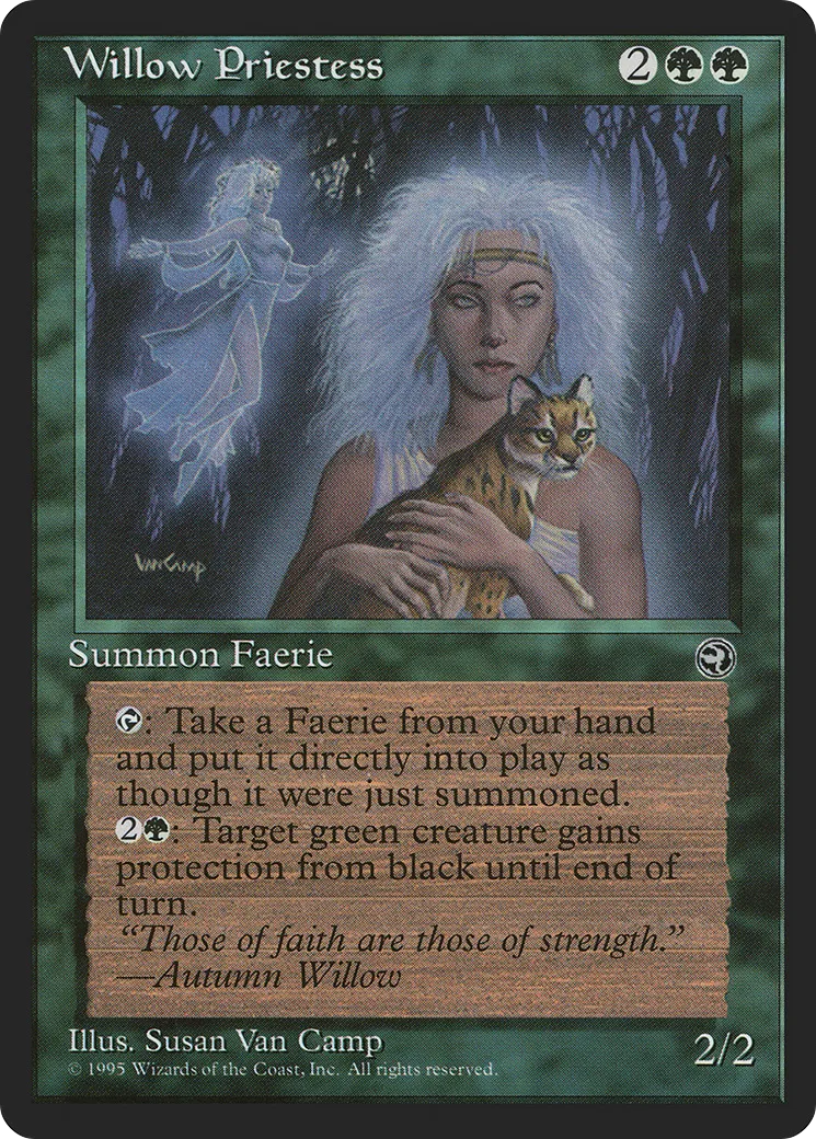 Willow Priestess — Homelands — Magic: The Gathering