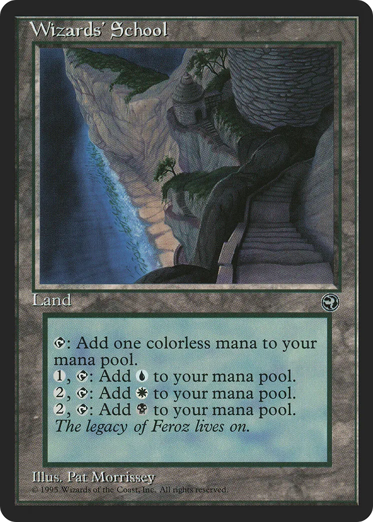 Wizards' School — Homelands — Magic: The Gathering
