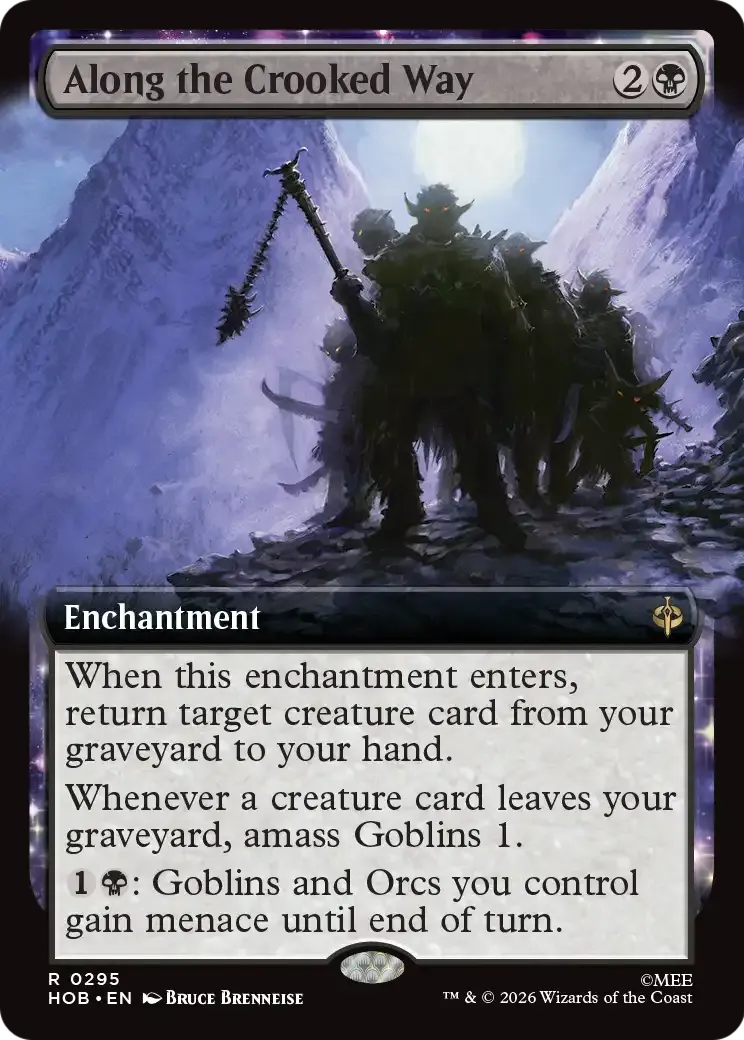 Along the Crooked Way — The Hobbit — Magic: The Gathering