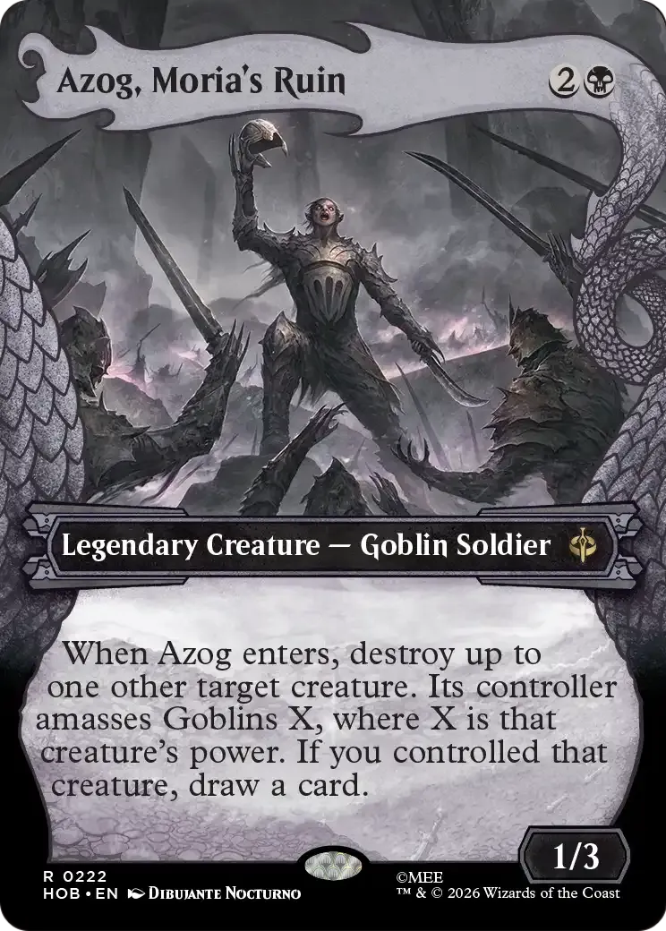 Azog, Moria's Ruin — The Hobbit — Magic: The Gathering