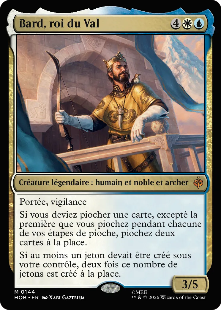 Bard, roi du Val — The Hobbit — Magic: The Gathering