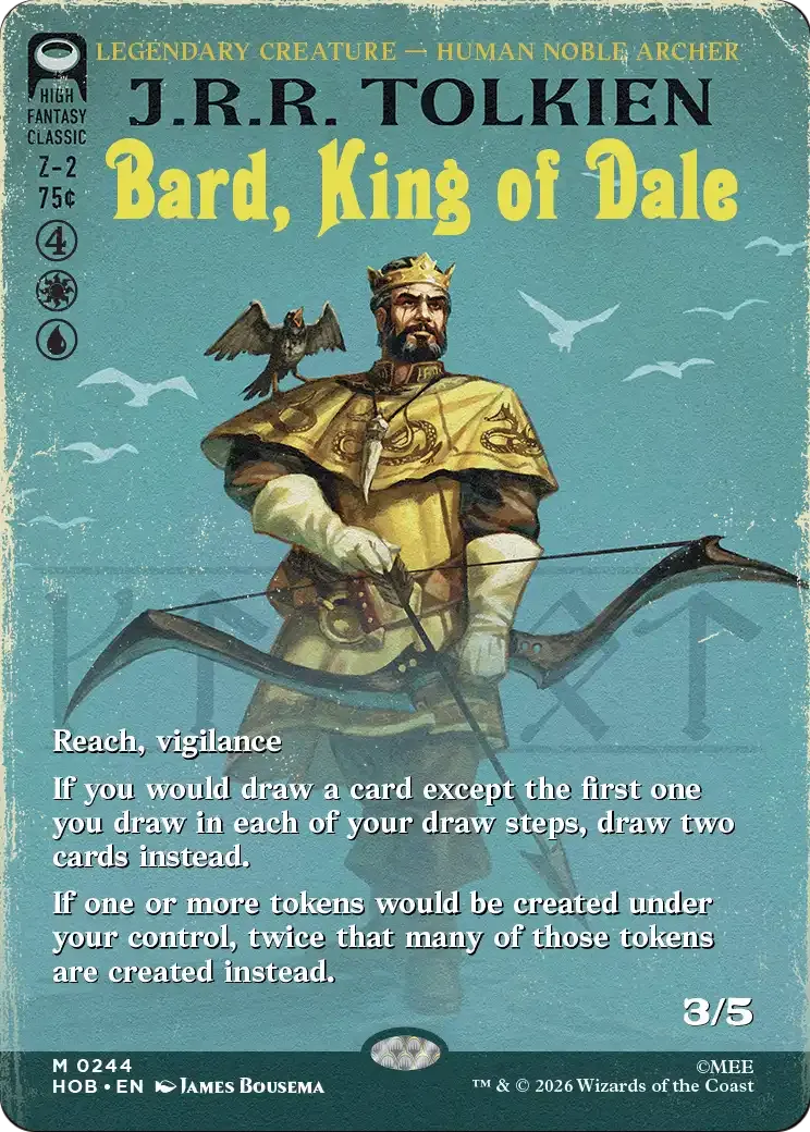 Bard, King of Dale — The Hobbit — Magic: The Gathering
