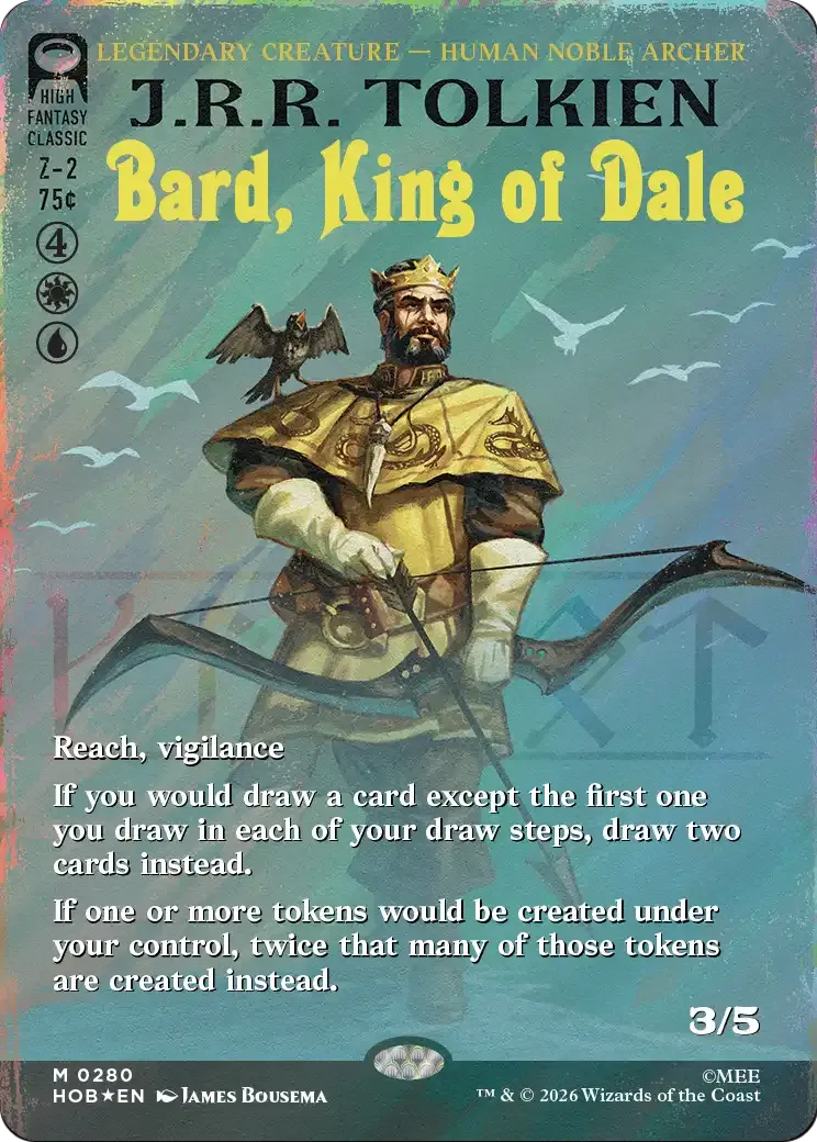 Bard, King of Dale — The Hobbit — Magic: The Gathering