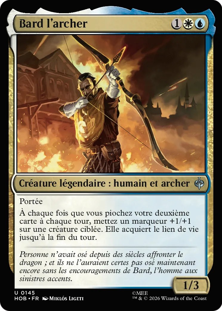 Bard l'archer — The Hobbit — Magic: The Gathering