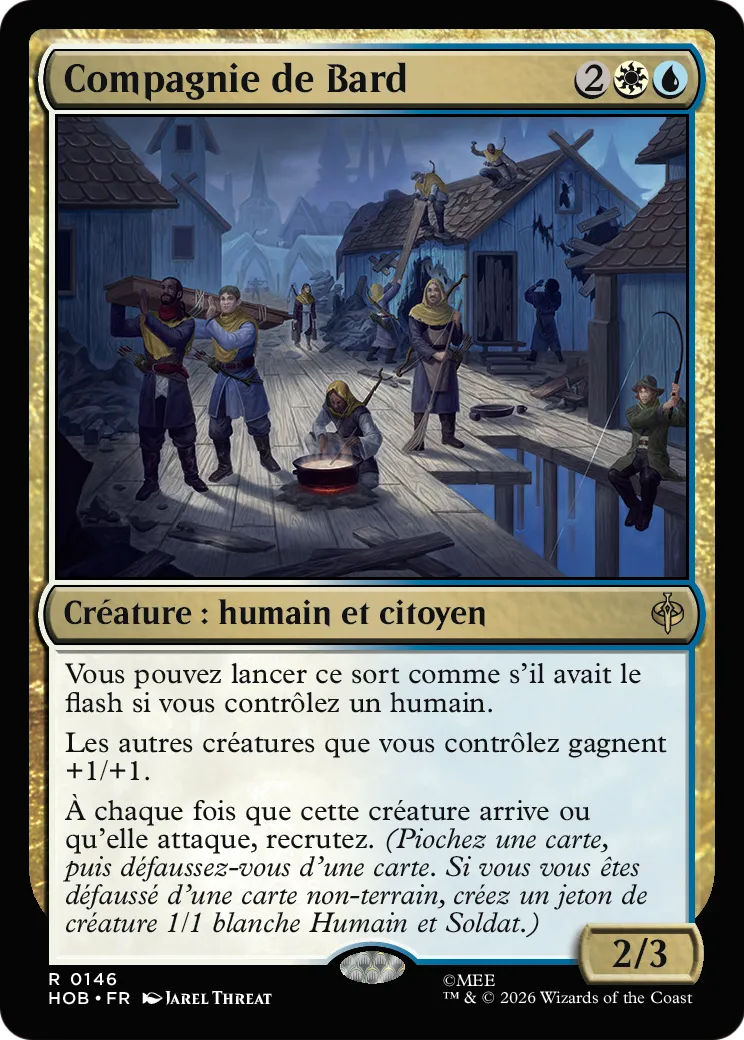 Compagnie de Bard — The Hobbit — Magic: The Gathering