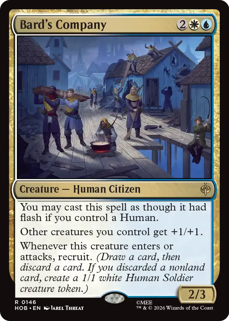 Bard's Company — The Hobbit — Magic: The Gathering