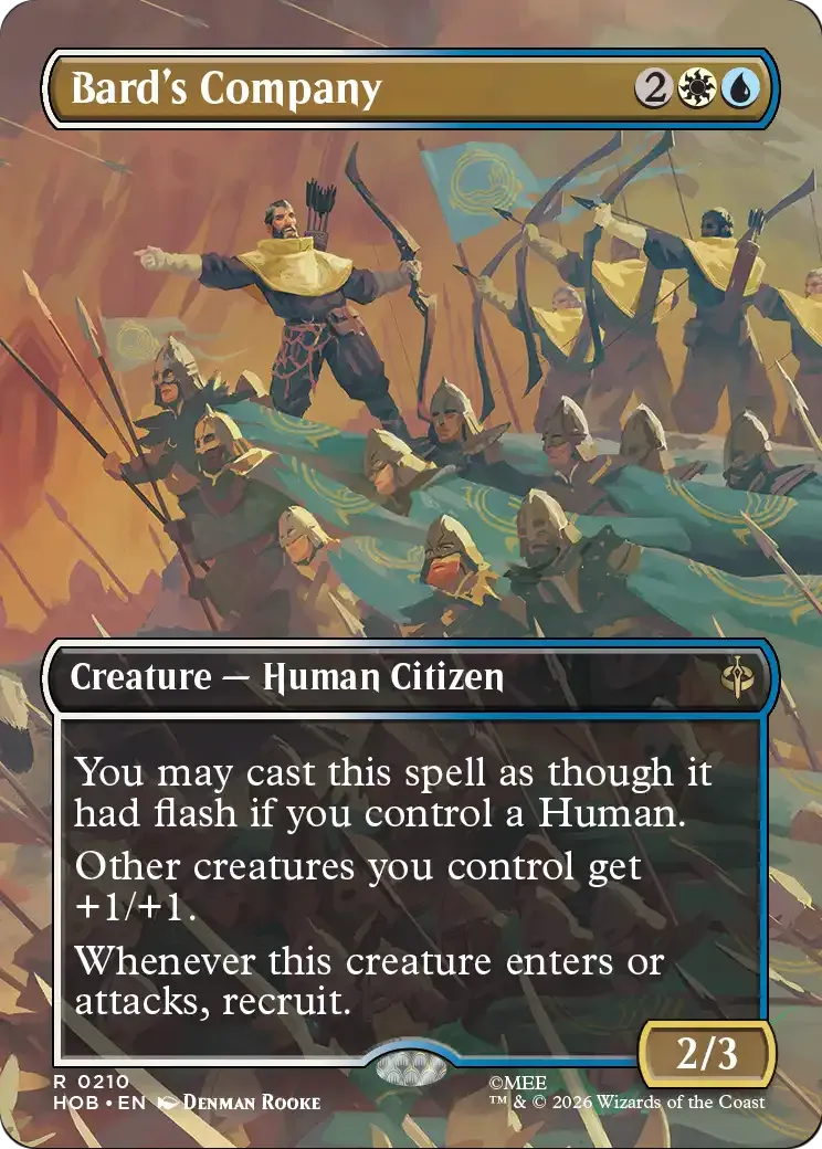 Bard's Company — The Hobbit — Magic: The Gathering