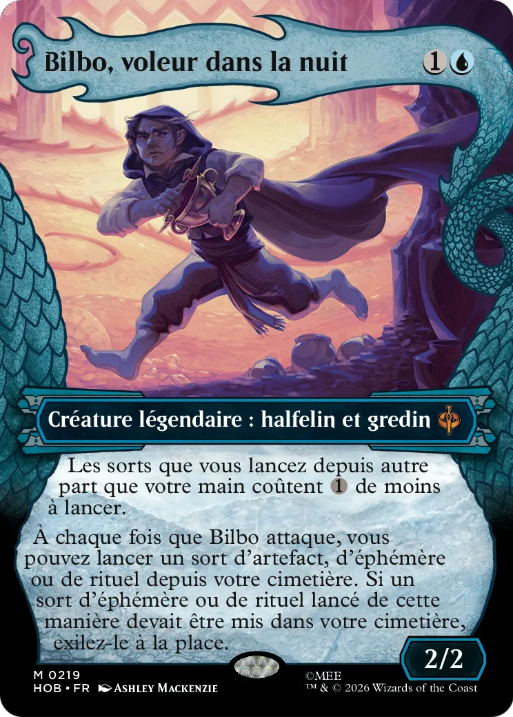 Bilbo, voleur dans la nuit — The Hobbit — Magic: The Gathering