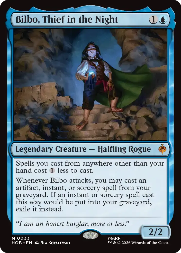 Bilbo, Thief in the Night — The Hobbit — Magic: The Gathering