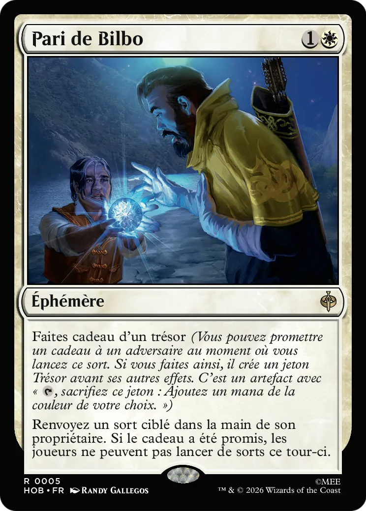 Pari de Bilbo — The Hobbit — Magic: The Gathering
