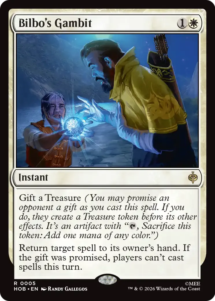 Bilbo's Gambit — The Hobbit — Magic: The Gathering