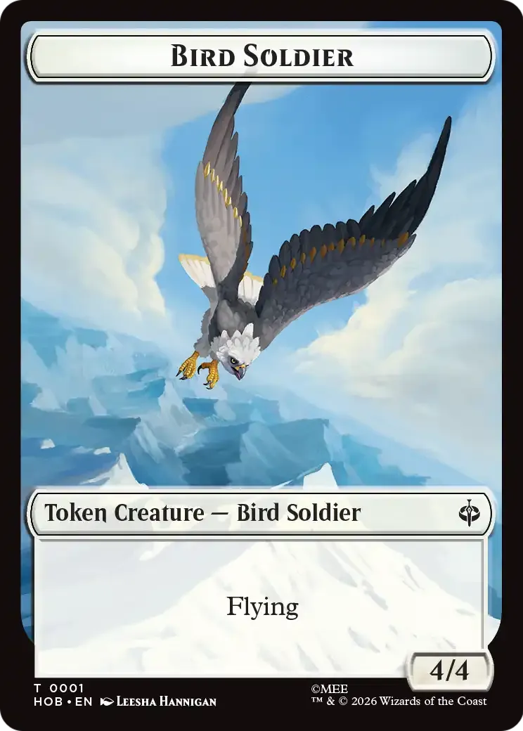 Bird Soldier — The Hobbit — Magic: The Gathering