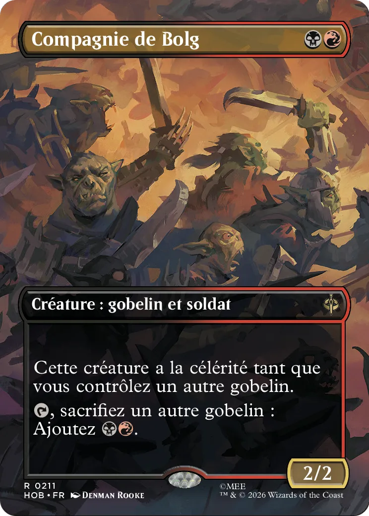 Compagnie de Bolg — The Hobbit — Magic: The Gathering