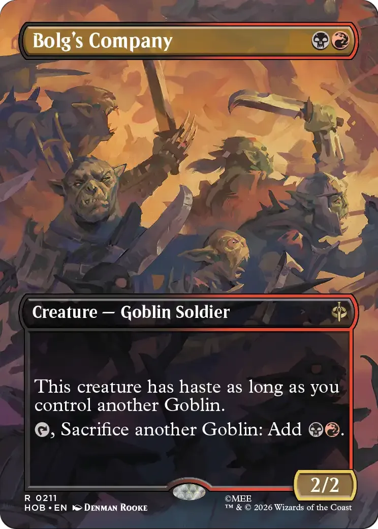 Bolg's Company — The Hobbit — Magic: The Gathering