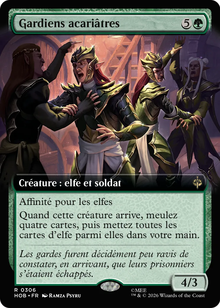 Gardiens acariâtres — The Hobbit — Magic: The Gathering