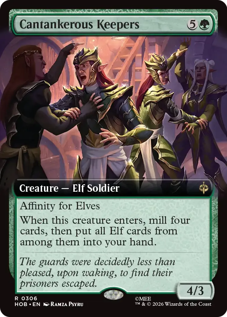 Cantankerous Keepers — The Hobbit — Magic: The Gathering