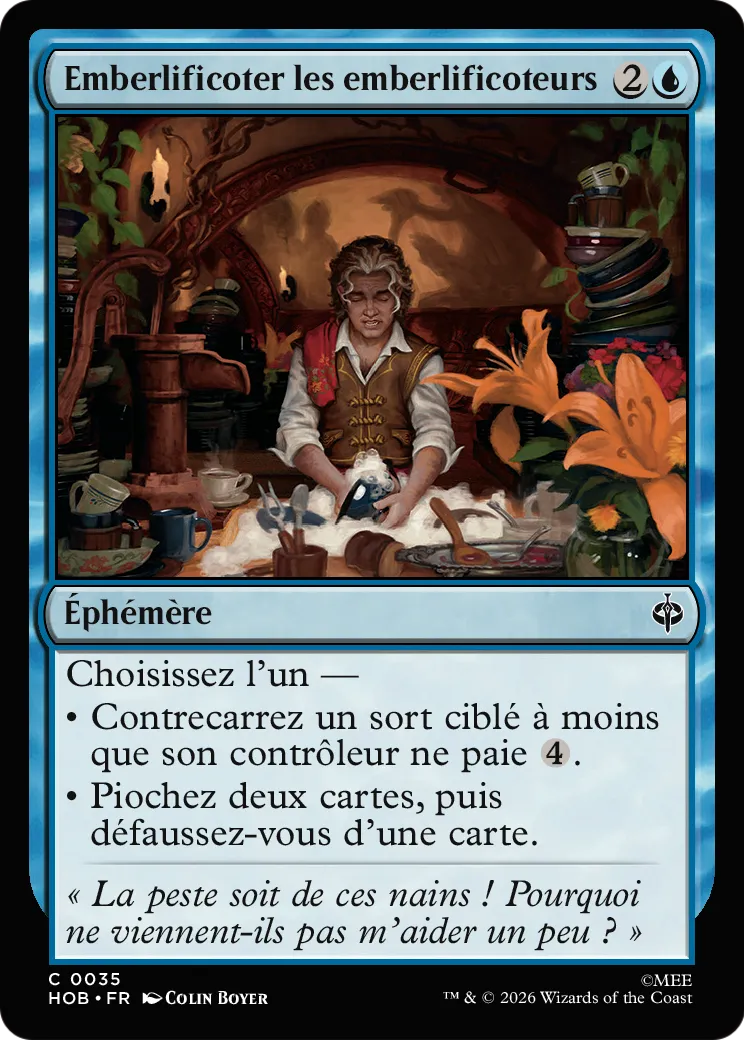 Emberlificoter les emberlificoteurs — The Hobbit — Magic: The Gathering