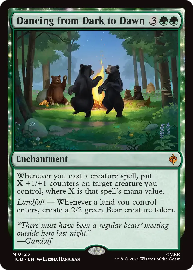 Dancing from Dark to Dawn — The Hobbit — Magic: The Gathering