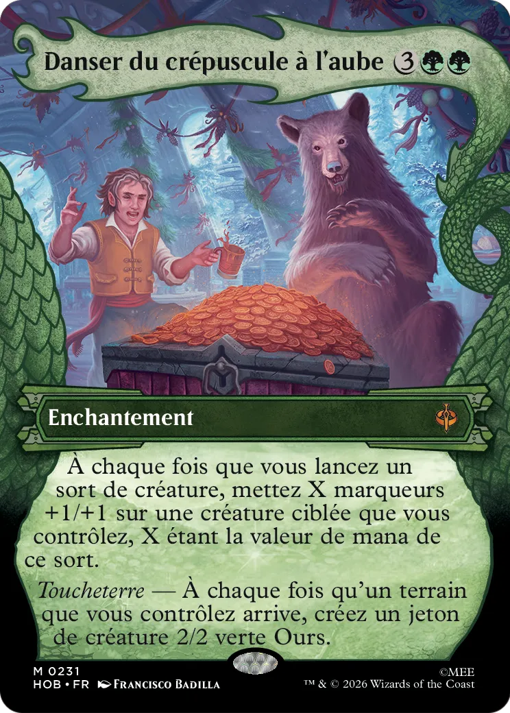 Danser du crépuscule à l'aube — The Hobbit — Magic: The Gathering