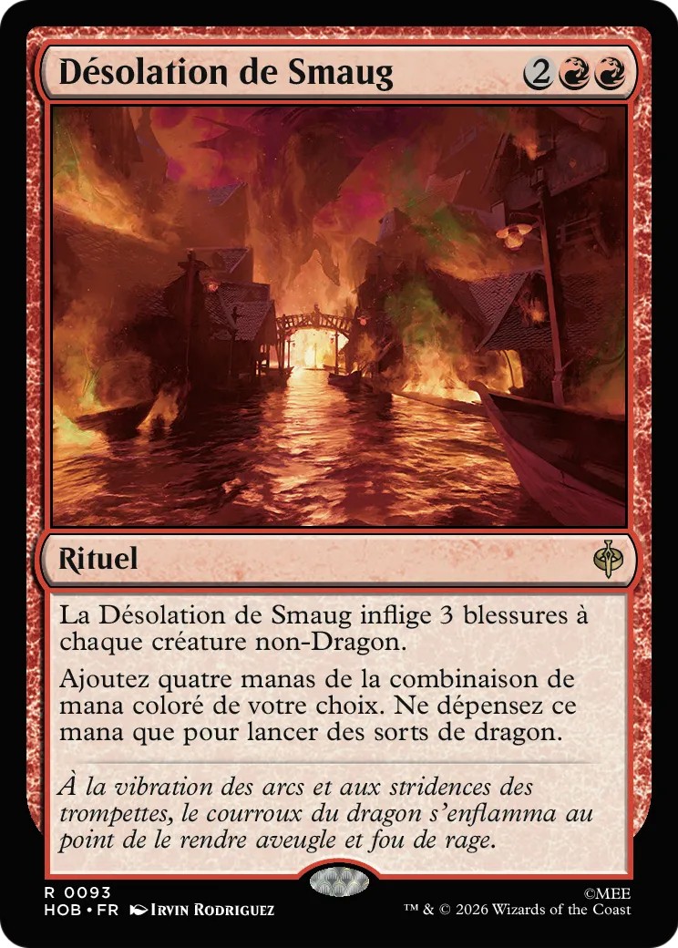 Désolation de Smaug — The Hobbit — Magic: The Gathering