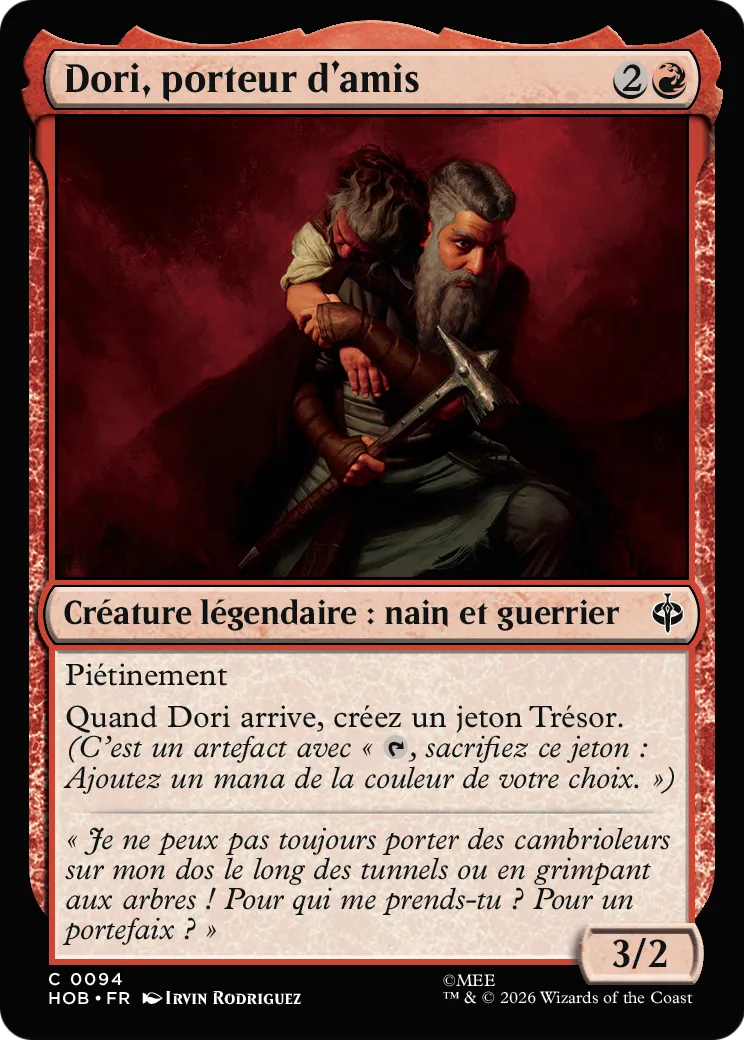 Dori, porteur d'amis — The Hobbit — Magic: The Gathering