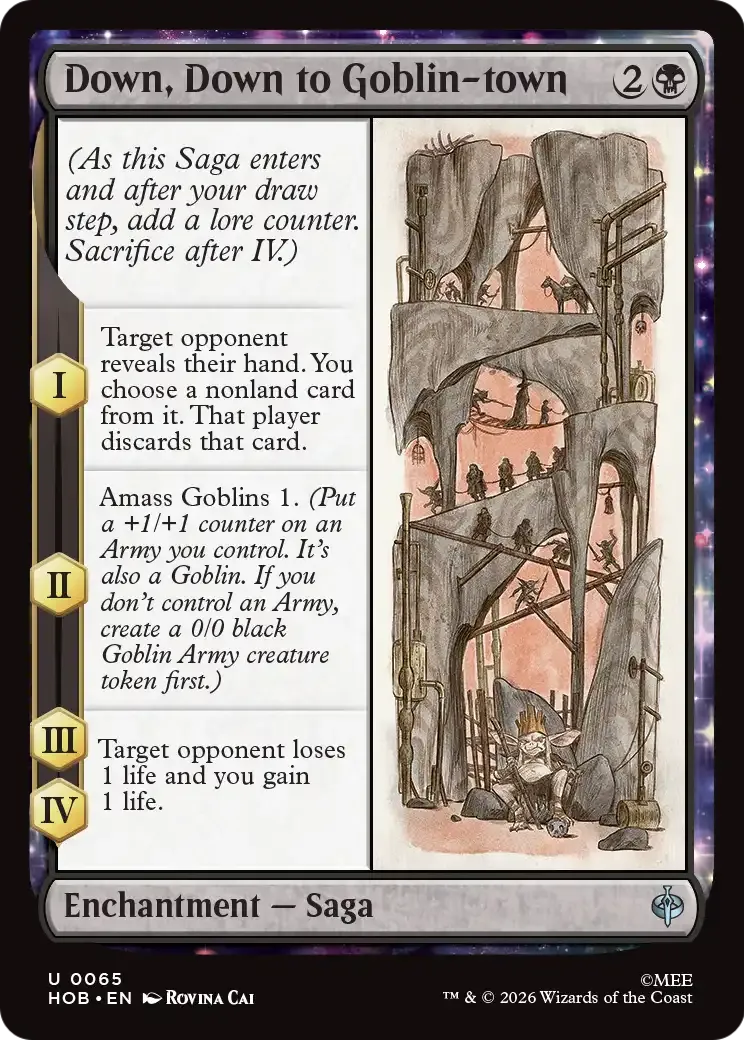File, file ! À Gobelin-ville — The Hobbit — Magic: The Gathering